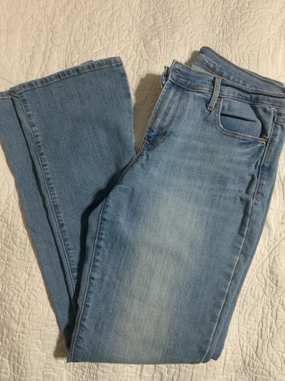 Old Navy Light Wash Boot-Cut Jeans